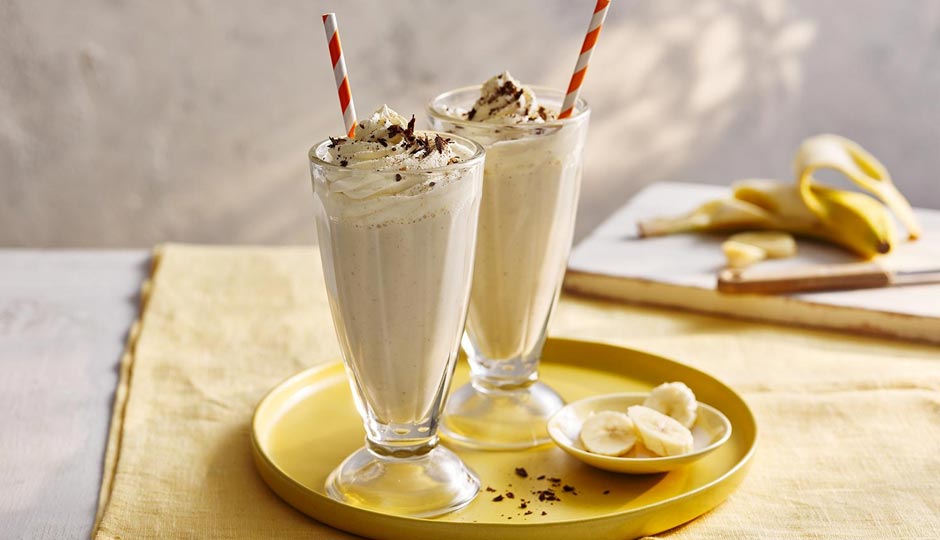 Energy Boost Drink for Summers Banana Shake