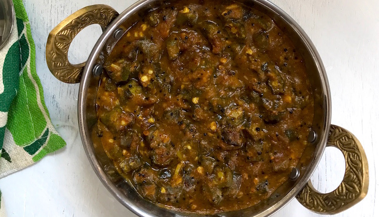 Recipe- Karnataka Style Bendekai gojju
