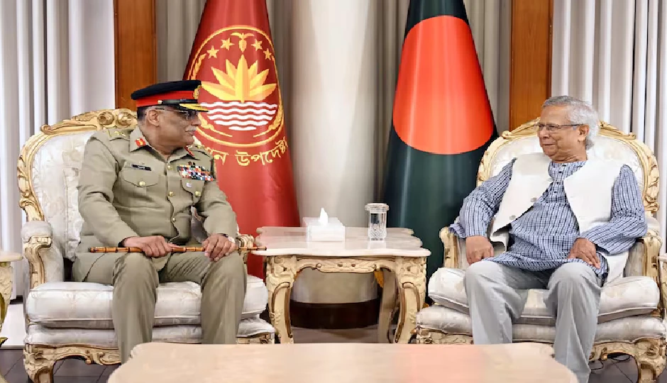 यूनुस का नया विवाद: पाक जनरल को भेंट किया ऐसा नक्शा जिसमें भारत का पूर्वोत्तर ‘बांग्लादेश’ का हिस्सा दिखाया गया muhammad yunus,bangladesh,pakistan,india northeast,assam,greater bangladesh map,s jaishankar,dhaka,china influence,bangladesh pakistan relations,india bangladesh relations,diplomatic tension,south asia politics