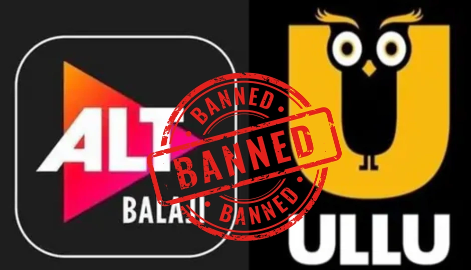 सरकार का बड़ा कदम: OTT प्लेटफॉर्म्स पर अश्लील कंटेंट को लेकर कार्रवाई, उल्लू और ALTT सहित कई ऐप्स पर लगा प्रतिबंध