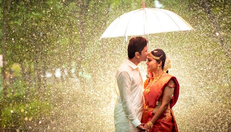 शादी के दिन बारिश होना देता है ये शुभ संकेत, जाने कैसें