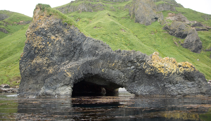 basalt formations in the world,basalt formations,litlanesfoss,iceland,sea cave on the akun island,alaska,usa,ghenh da dia,vietnam,takachiho gorge,japan,los organos,canary islands,spain,jusangjeolli cliffs,south korea