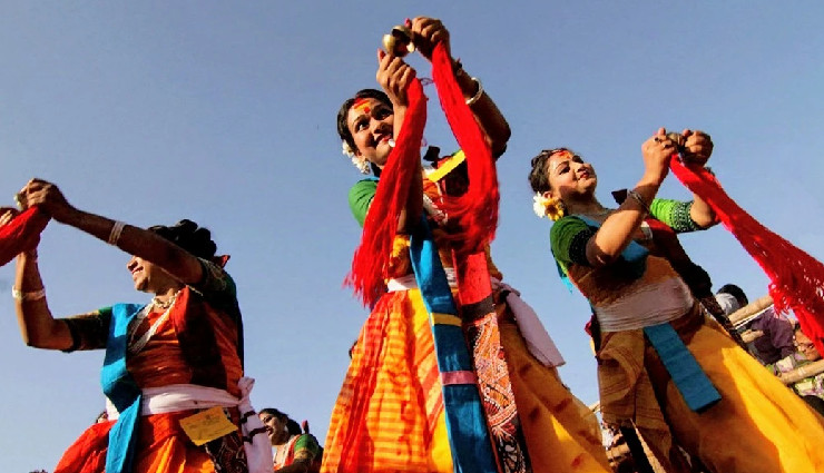 festivals in india in march,international yoga festival rishikesh,holi celebrations india,parippally gajamela kerala,lathmar holi mathura,basanta utsav shantiniketan,jaipur elephant festival,deccan festival hyderabad,velas turtle festival maharashtra,arattu festival kerala,shigmotsav goa