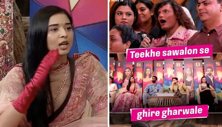 बिग बॉस 19: राम नाम पर हंसी से भड़कीं तान्या मित्तल, मीडिया राउंड में गरमाया घर का माहौल