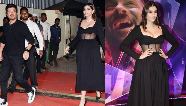 sonam kapoor,sonam kapoor glamorous look,sonam kapoor outfit,sonam kapoor images,sonam kapoor glamorous look,sonam kapoor trolled,sonam kapoor news,anil kapoor,malang movie,entertainment,bollywood news