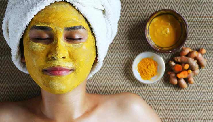 beauty tips,beauty tips in hindi,beauty by turmeric,turmeric for skin