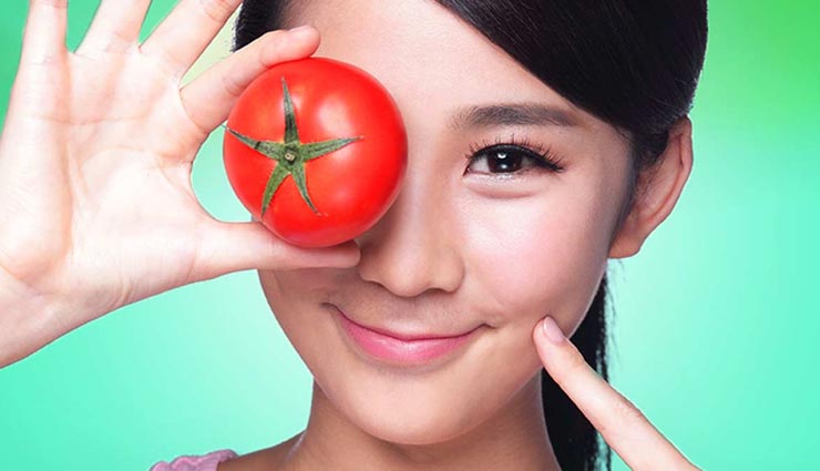 beauty tips,beauty tips in hindi,dark circles,home remedies,tomato for dark circles