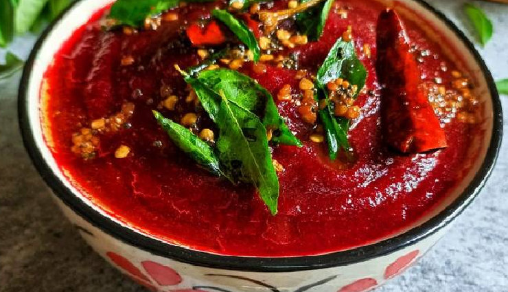 चुकंदर की चटनी होती है सेहत के लिए बेहद फायदेमंद, बढ़ा देती है खाने का जायका #Recipe beetroot chutney,health benefits,delicious taste,recipe,beetroot chutney benefits,homemade chutney,nutritious condiment,easy recipe,flavorful chutney,beetroot chutney recipe,nutrient-rich chutney,homemade condiment,beetroot chutney variations,immune-boosting recipe,quick and easy chutney,heart-healthy chutney,vegan chutney option,antioxidant-rich condiment,beetroot dip recipe,flavorful accompaniment