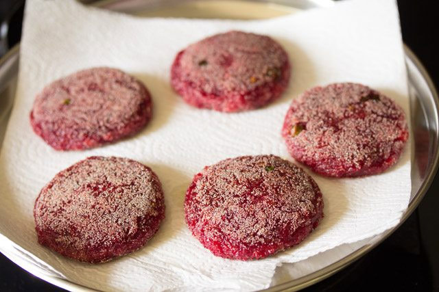 mini beetroot tikki. beetroot recipe,tikki recipe,cutlet recipe,snacks recipe