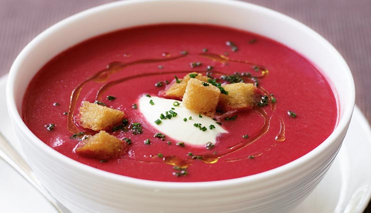 आपकी सेहत के लिए बहुत फायदेमंद हैं 'चुकंदर सूप' #Recipe 