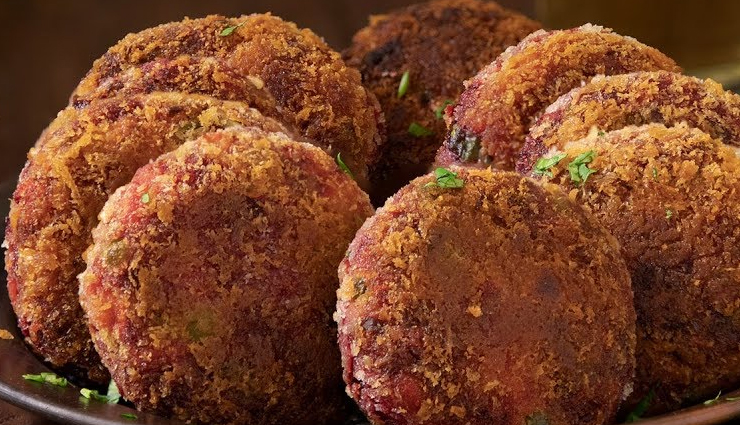 Recipe- Homemade Beet and Aloo Tikki