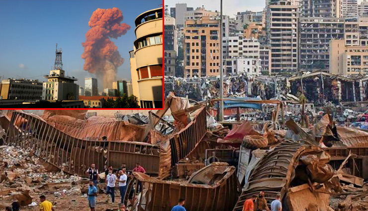 PHOTOS / लेबनान के बेरूत में धमाका, 78 मौतें, 4000 घायल