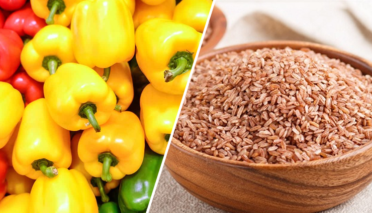 brown rice stuffed peppers recipe,nutritious stuffed bell peppers,healthy stuffed peppers,hearty stuffed bell peppers,colorful bell peppers recipe,wholesome rice stuffed peppers,savory stuffed peppers,bell peppers with brown rice,delicious stuffed peppers,stuffed peppers with ground turkey,vegetarian stuffed bell peppers,dinner recipe with bell peppers,easy stuffed peppers,homemade stuffed peppers,brown rice and meat stuffed peppers