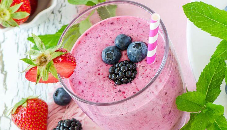 Recipe - Berry and Yogurt Smoothie is Healthy Option For Busy People