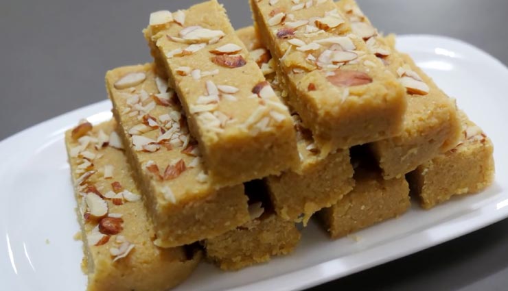 besan barfi recipe,recipe,sweet recipe,special recipe,ganesh chaturthi bhog,ganesh chaturthi special,ganesh chaturthi 2019