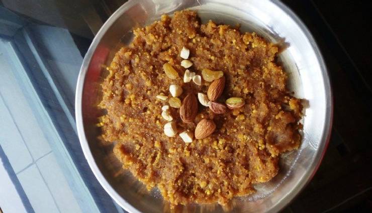 besan ka halwa,besan ka halwa ingredients,besan ka halwa recipe,sweet dish besan ka halwa,besan ka halwa home