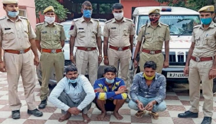 राजस्थान : सटोरियों को पकड़ने के लिए पुलिस को करना पड़ा खूनी संघर्ष, 50 लोगों ने जमकर भांजी लाठियां