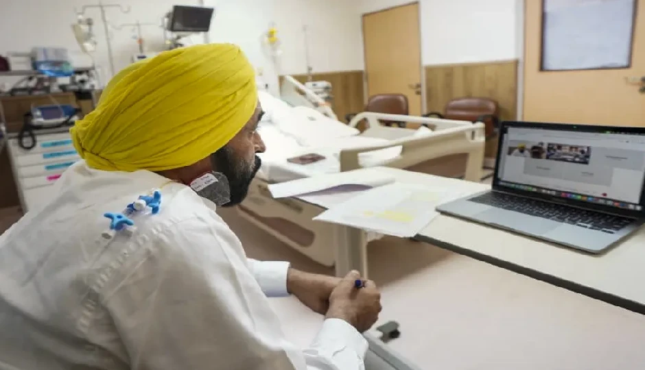 पंजाब के सीएम भगवंत मान की सेहत में सुधार, जल्द मिल सकती है अस्पताल से छुट्टी