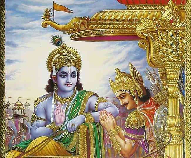 shri krishna gave glimpse of brahma ji to arjuna,bhagwatgita,janmashtami special