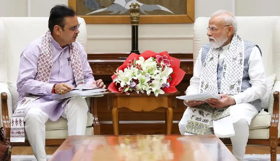दिल्ली में पीएम मोदी और सीएम भजनलाल शर्मा की लंबी बैठक, ढाई घंटे की चर्चा के बाद राजस्थान की सियासत में बढ़ी हलचल
