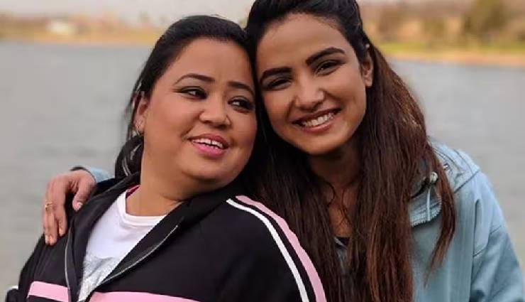 bharti singh,comedian bharti singh,harsh limbachiya,jasmin bhasin,puppy bhola,gola,bharti son