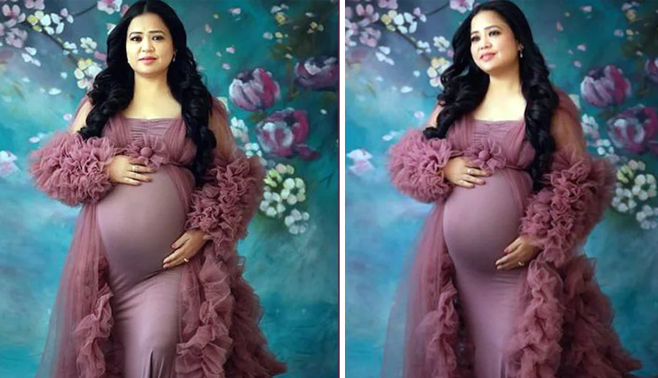 भारती सिंह ने फ्लॉन्ट किया बेबी बंप, 8वें महीने में करवाया जबरदस्त Photoshoot