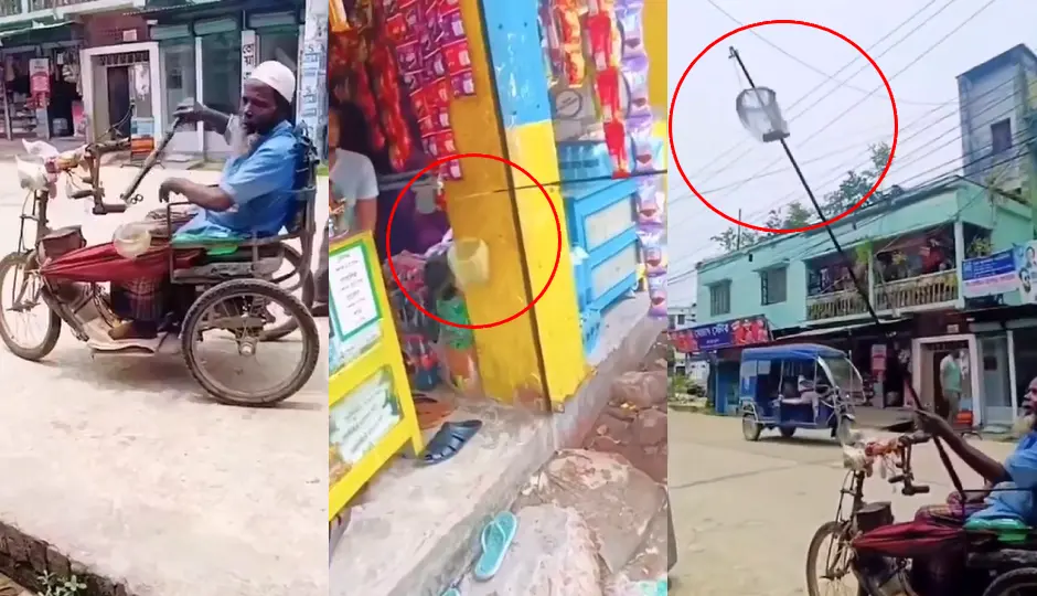भीख मांगने का अनोखा तरीका देख लोग रह गए दंग, सोशल मीडिया पर तेजी से वायरल हो रहा है वीडियो