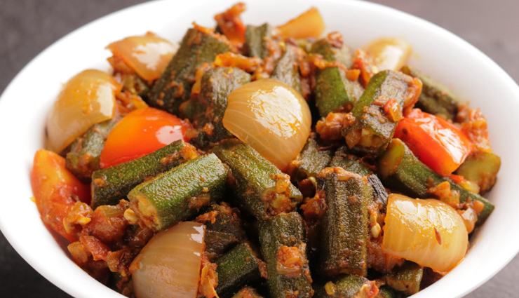 bhindi do pyaza,hunger struck,food,easy recipe