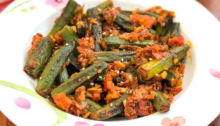 dhaba style bhindi masala,bhindi recipe,recipe,main course recipe,veg recipe