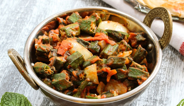 dhaba style bhindi masala,bhindi recipe,recipe,main course recipe,veg recipe