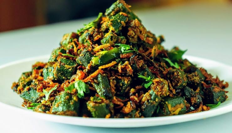 bhindi nariyal masala recipe,recipe,recipe in hindi,special recipe,lockdown,coronavirus