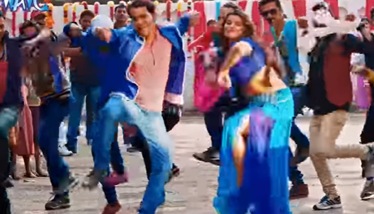 मधु शर्मा को पटाने में लगे निरहुआ, देखें भोजपुरी गाना 'लकठो चिखा के'