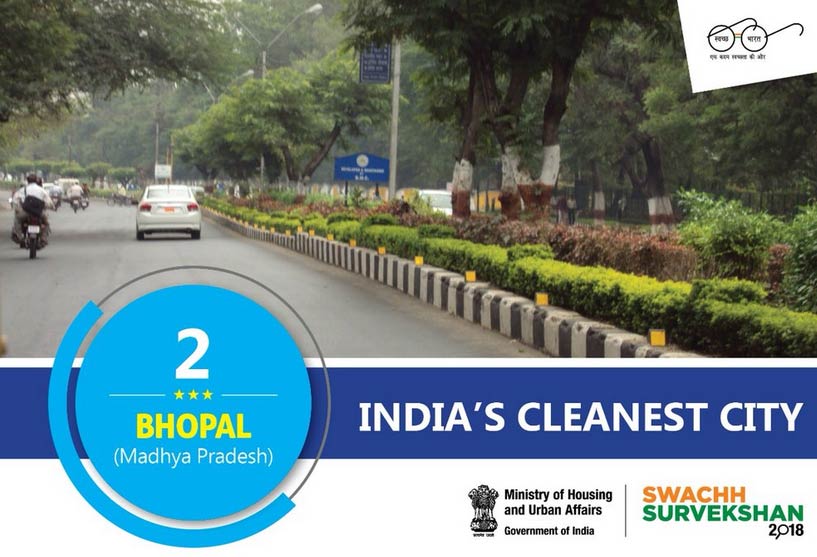 indore,bhopal,chandigarh,cleanest city,india ,भोपाल,इंदौर,चंडीगढ़