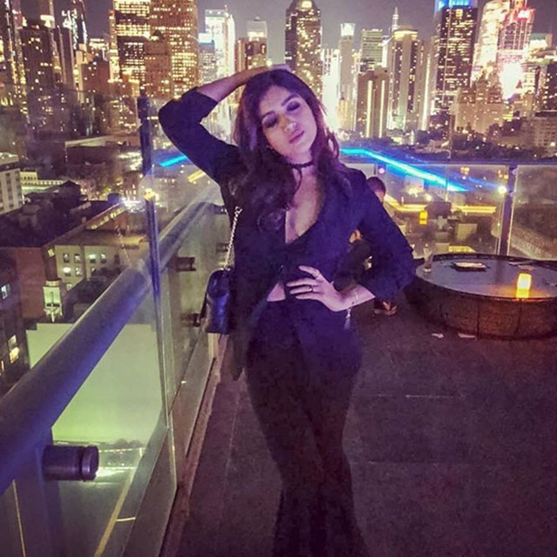 bhumi pednekar partying in new jersey,bhumi pednekar,entertainment news
