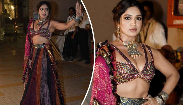 ट्रेडिशनल लुक में  भमि पेडनेकर ने लगाया बोल्डनेस का तड़का,  लूट ली पूरी महफिल