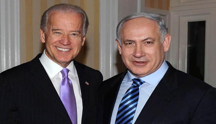 जो बाइडन ने इस्राइली प्रधानमंत्री बेंजामिन नेतन्याहू से की करीब एक घंटे फोन पर बातचीत, दिया भरोसा