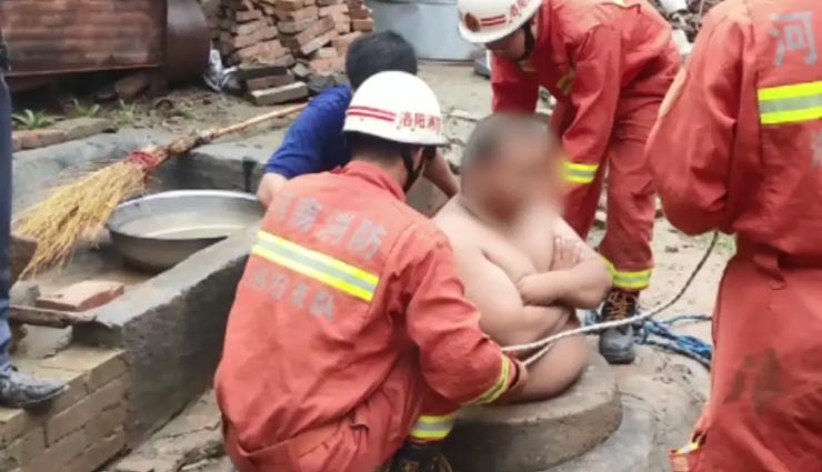 आखिर कैसे शख्स की तोंद ने बचाई युवक की जान, घटना कर देगी हैरान