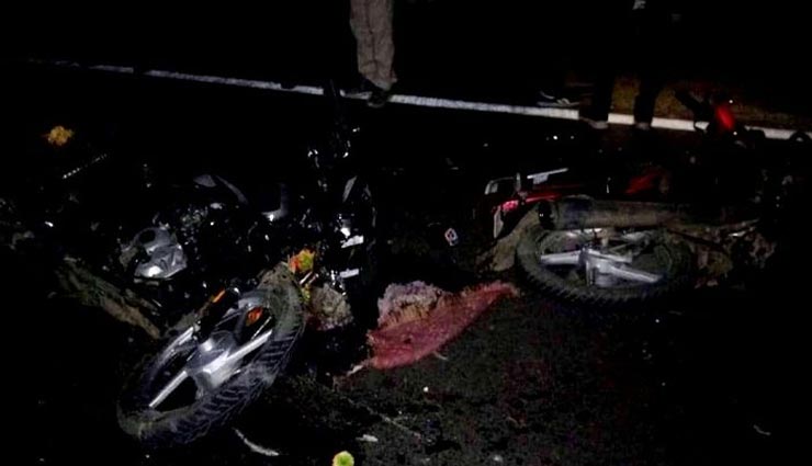 ललितपुर : डंपर ने मारी बाइक सवारों को टक्कर, हादसे में हुई दंपती की मौत