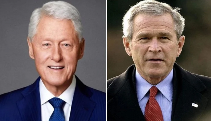 ट्रंप के राज में बदली व्हाइट हाउस की पुरानी परंपरा, हटाई गई पूर्व राष्ट्रपति बिल क्लिंटन और जॉर्ज बुश की तस्वीरें