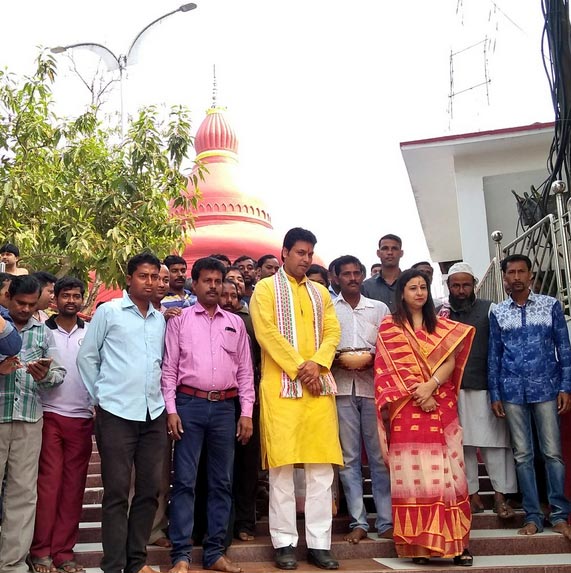tripura,bjp government,oath ceremony,cm biplab deb kumar,pm narendra modi,bjp chief amit shah,manik sarkar,swearing in ceremony,oath ceremony of tripura cm
