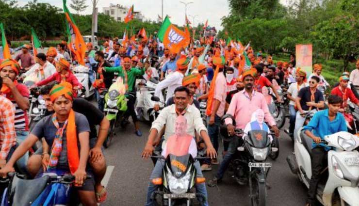 लखनऊ में आज BJP की 'कमल संदेश बाइक रैली', 20 हजार से ज्यादा बाइक होंगी शामिल