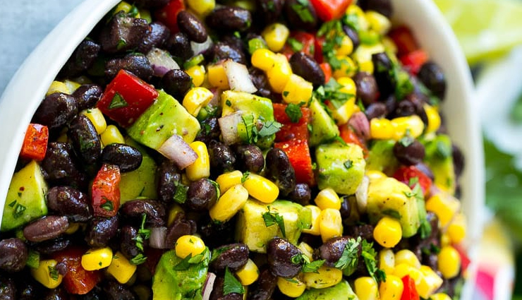 black bean and corn salad,black bean and corn salad  recipe,hunger struck,food,easy recipes