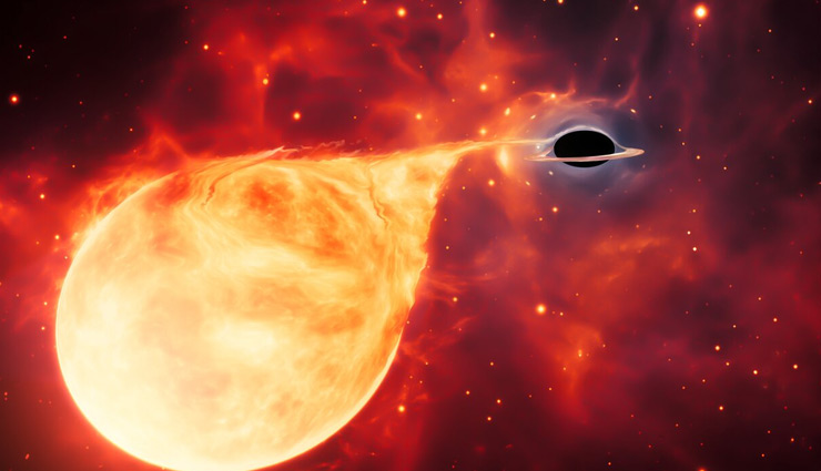 scientists,black hole,physics,galaxy,big star,light,light years,telescope,news,news in hindi