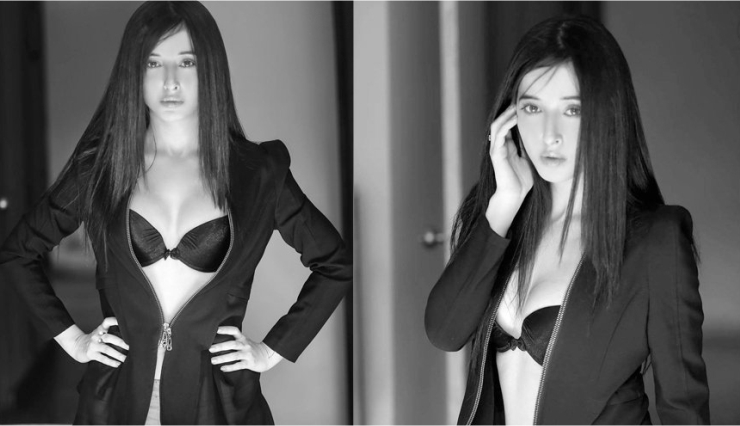 hot photo shoot of roadies girl suzanna mukherjee