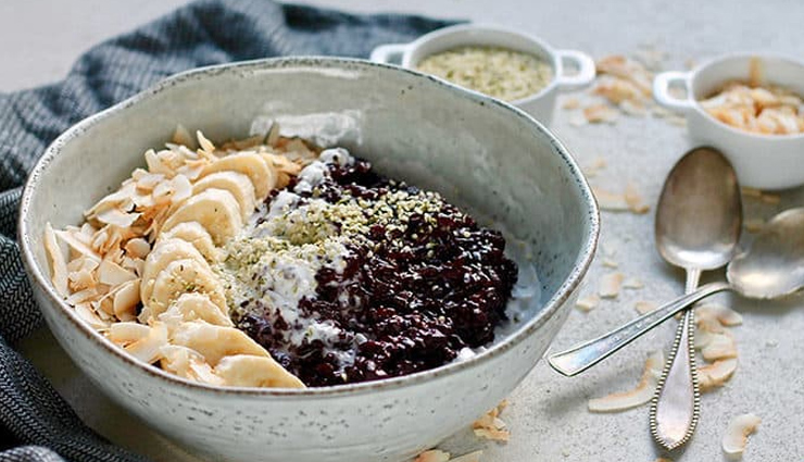 Recipe- Flavorful Dessert Thai Black Sticky Pudding