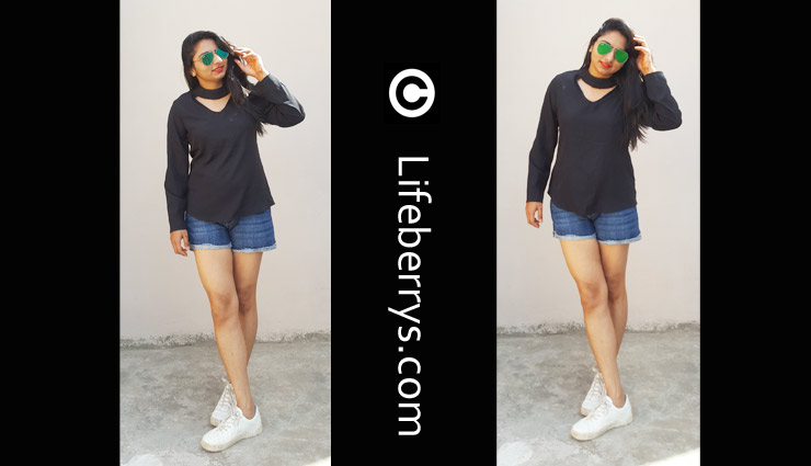 style black top,fashion tips for black tee,different ways to wear black tee,fashion tips