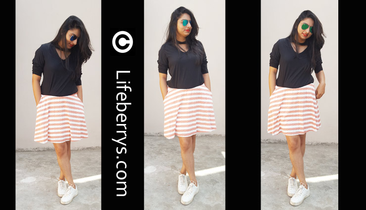 style black top,fashion tips for black tee,different ways to wear black tee,fashion tips