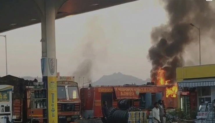 अजमेर: पेट्रोल पंप पर हुआ बड़ा हादसा, LPG टैंक में ब्लास्ट; 9 लोग झुलसे