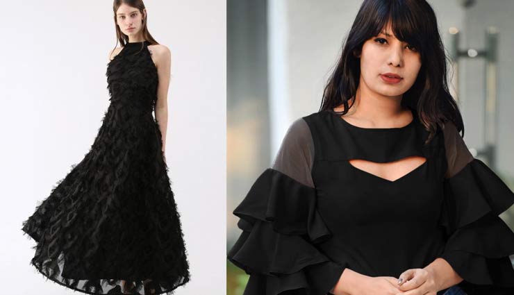 black dress,fashionable women,types of black dress,different styles of black dress,little black dress,fashion tips,fashion trends