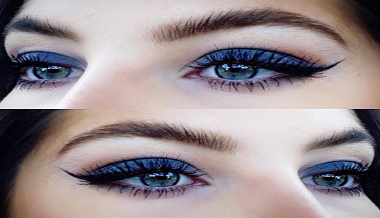 beauty tips,beauty tips in hindi,makeup tips,makeup tips in hindi,eye makeup tips,eye decoration,blue eyeshadow